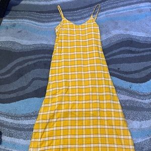 Yellow summer dress